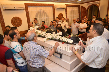 الأنبا بولا يترأس جنازة الشهيد 29 لتفجيرات طنطا