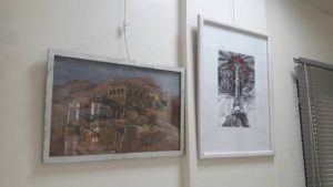 معرض فن تشكيلى بمكتبة مصر العامة بالأقصر1