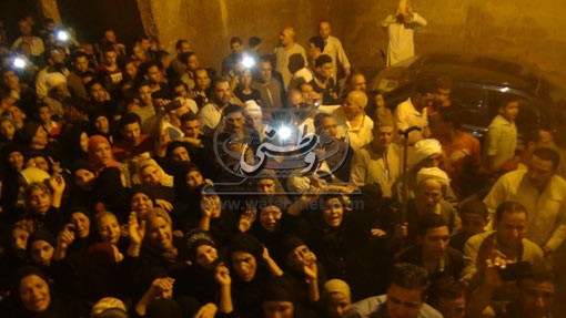 جنازة عسكرية بالمنوفية لشهيد الشرطة في حادث شمال سيناء  