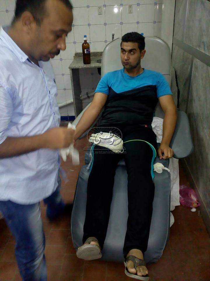 زيادة الإقبال علي التبرع بالدم في "كفرالدوار" لصالح مصابي القطارين