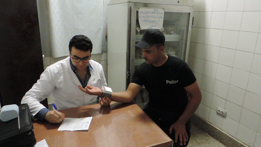 مبادرة من وزارة الداخلية للتبرع بالدم على اثر حادث الاسكندرية