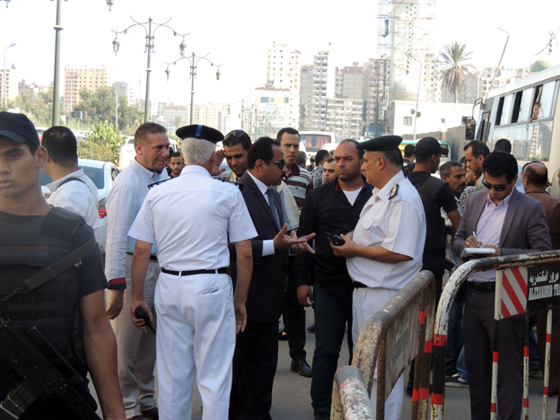 بالصور..مدير أمن الإسكندرية يتفقد كنائس الإسكندرية