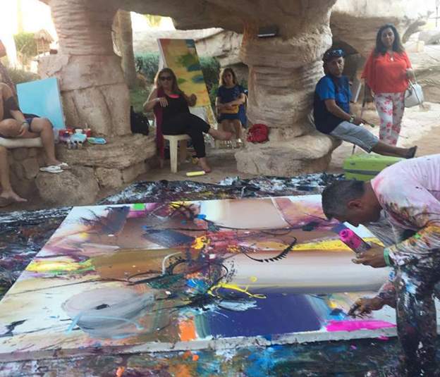 ختام فعاليات كرنفال مصر الدولي للفنون فى دورته الـ 20 تحت عنوان "الحب والسلام"بمشاركة عالمية