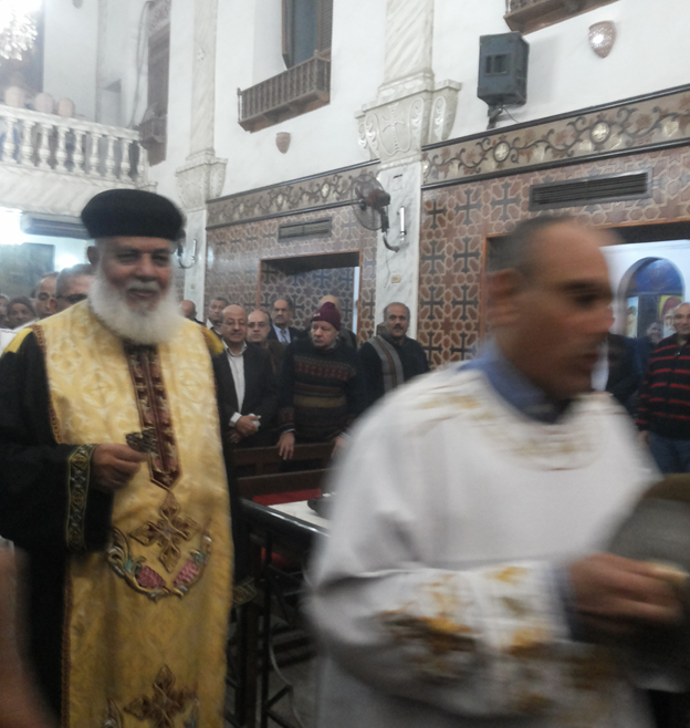 كنيسة الملاك بحلوان تحتفل بعيد سيامة القمص ميخائيل جرجس