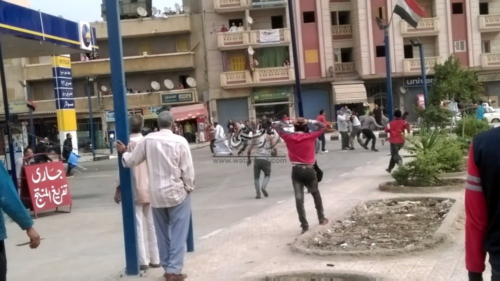 حرب شوارع بالأسلحة البيضاء في دمنهور