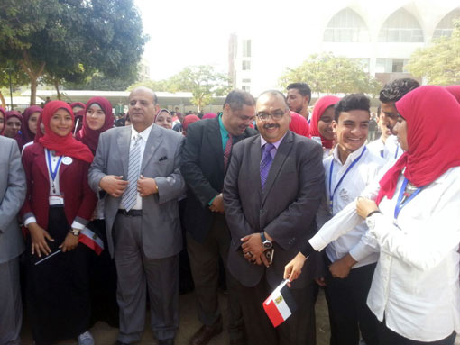  500 طالب وطالبة بمهرجان الأنشطة الطلابية في المنيا