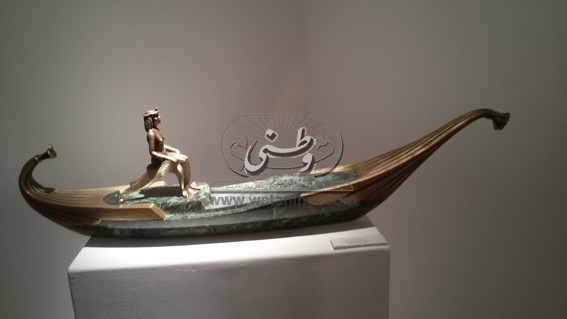 "النيل" معرض للفنان أيمن سعداوي