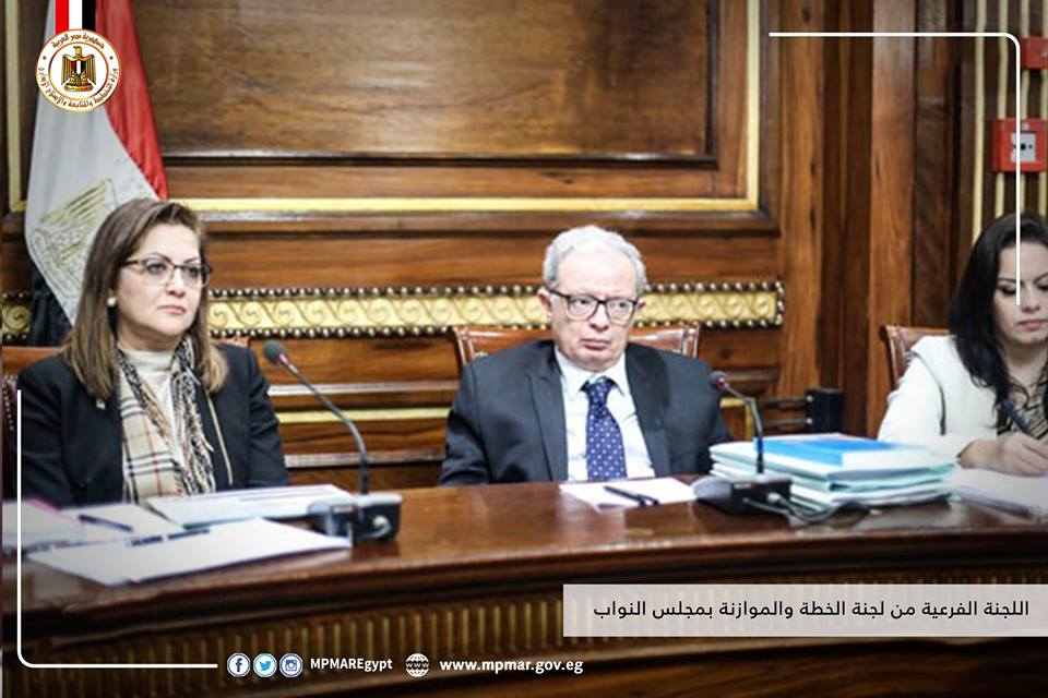 وزيرة التخطيط تناقش رؤية مصر 2030 بمجلس النواب