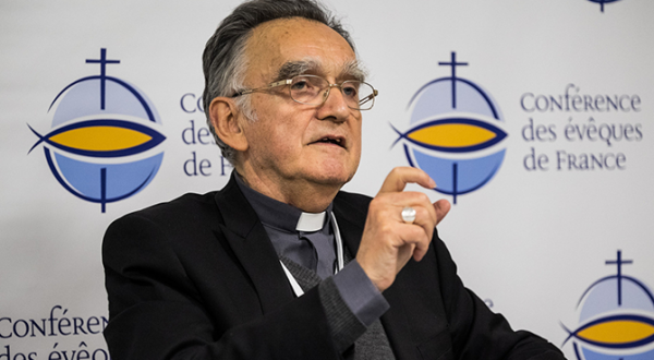 المونسنيور جورج بونتييه، رئيس أساقفة مارسيليا ورئيس مجلس الأساقفة الكاثوليك في فرنس
