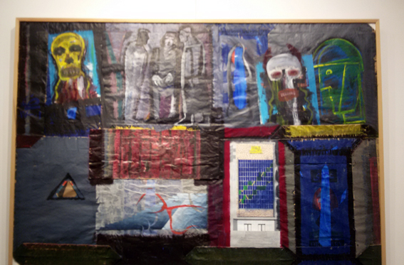 "حوائط من ورق" في معرض الفنان رضا عبد السلام
