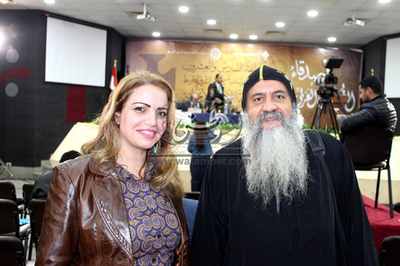 "إبراهيم الجوهري معلم الرحمة" بمؤتمر أصدقاء التراث العربي المسيحي الـ"26"