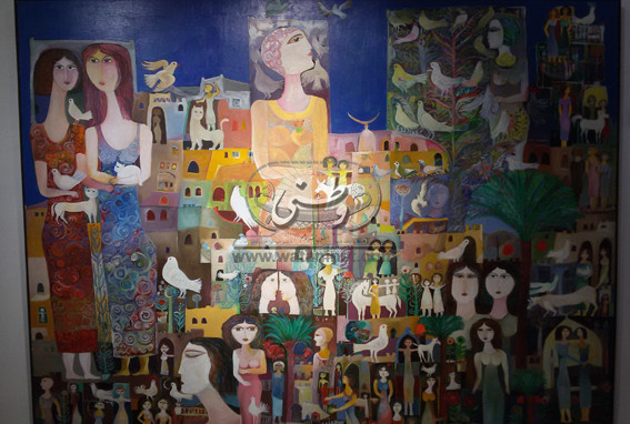 خطوط دقيقة" معرض للفنان الحسيني بالزمالك"