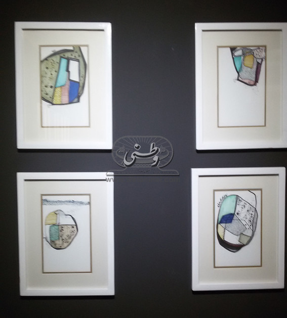 خطوط دقيقة" معرض للفنان الحسيني بالزمالك"