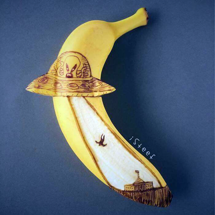 إضحك .. مع الموز وفن مختلف