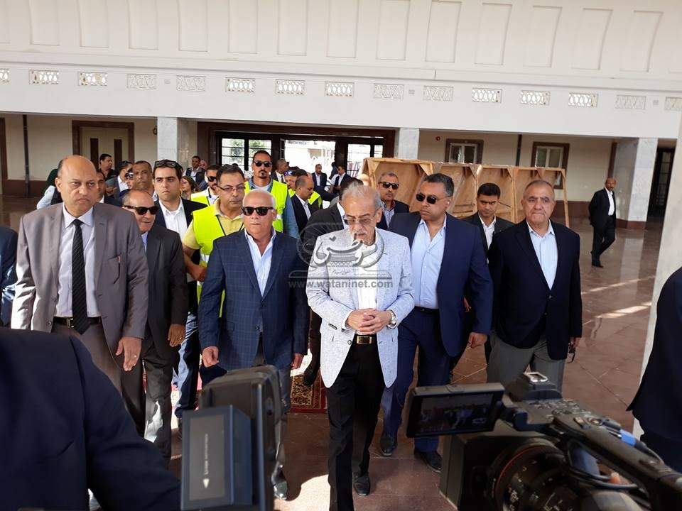 بالصور..  رئيس مجلس الوزراء يتفقد أعمال تطوير محطة السكة الحديد ببورسعيد 