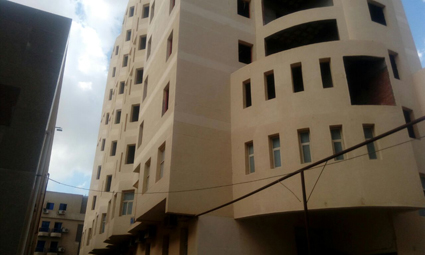 رئيس جامعة المنصورة يتفقد ما تم انجازه بمبنى الملحق الجديد بمستشفى الباطنة التخصصي