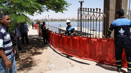 سيناريو التعامل مع حوادث التلوث بمياه نهر النيل بالأقصر