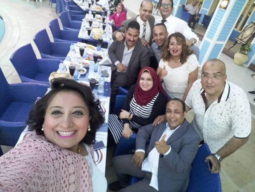 نقابة الصحفيين بالإسكندرية تحتفل مع الأسرة الصحفية بوقفة عيد الفطر المبارك