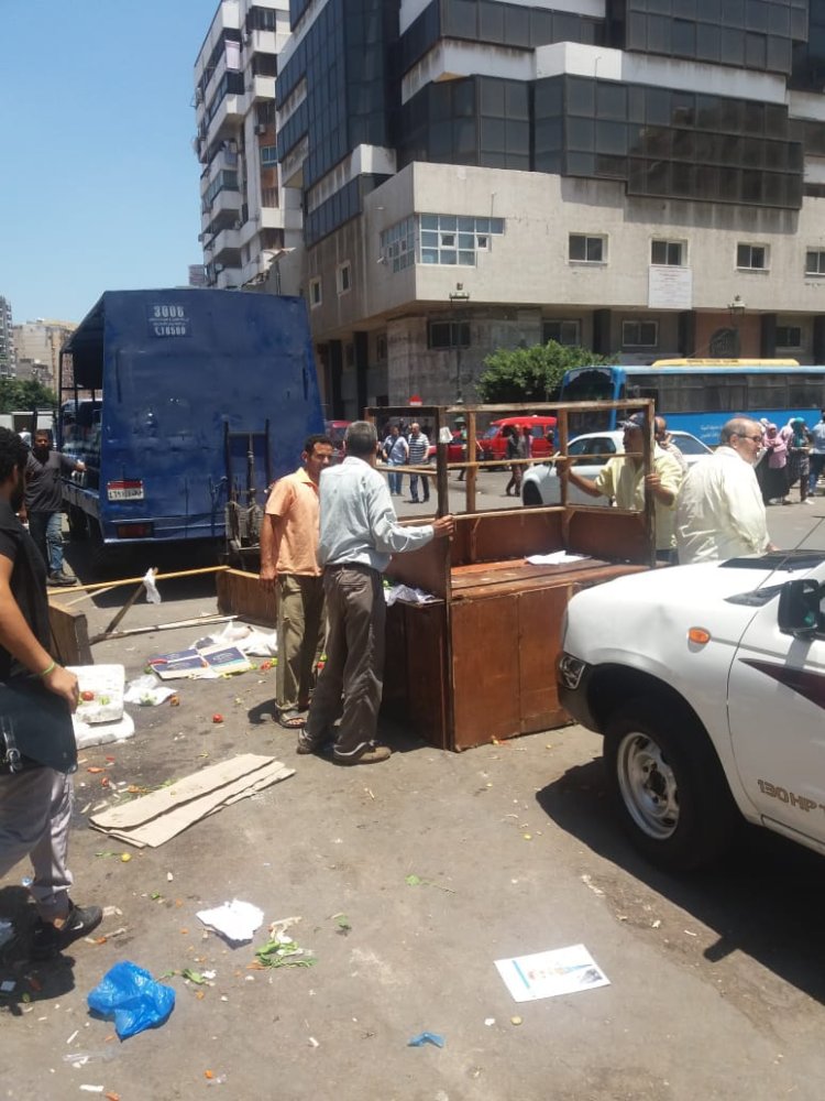 محافظة الإسكندرية: حملات مكبرة لإزالة الإشغالات في مناطق مختلفة بشرق 
