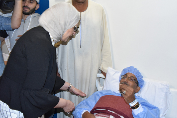 بالصور: وزيرة الصحة تتفقد مرضى قوائم الانتظار بعد العمليات
