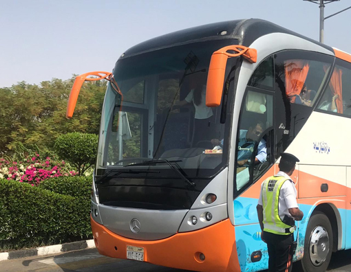 بالصور .. مكافحة الإدمان وأمن جنوب سيناء  في حملة 
للكشف عن التعاطي بين  سائقي الأتوبيسات السياحية