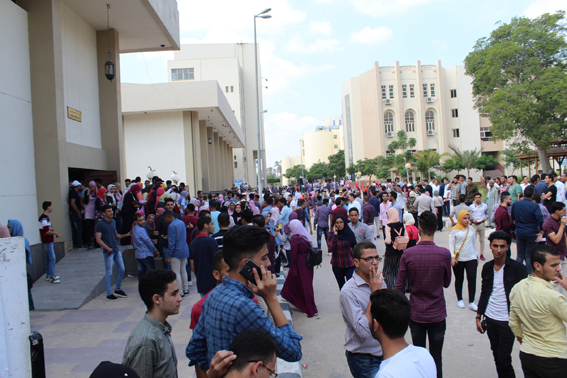 حفل استقبال للطلاب الجدد بكلية الحقوق بجامعة المنصورة
