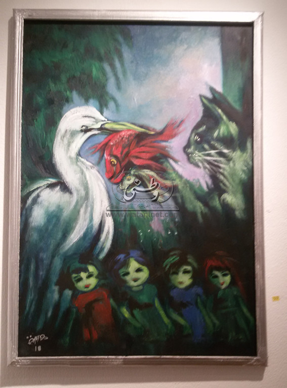 "مجرة" في معرض الفنانة مروة عزت بالأوبرا