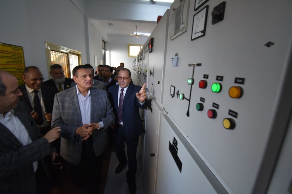  افتتاح لوحة توزيع كهرباء غرب كفرالدوار بتكلفة 17 مليون جنيه