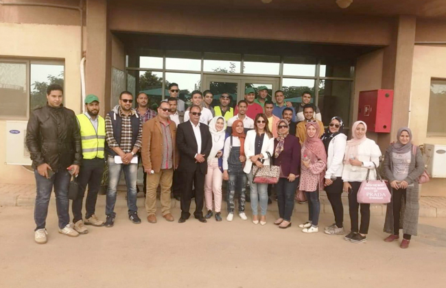 جامعة طنطا: زيارة وفد طلابي لمشروع معالجة الصرف الجديدة بالقاهرة