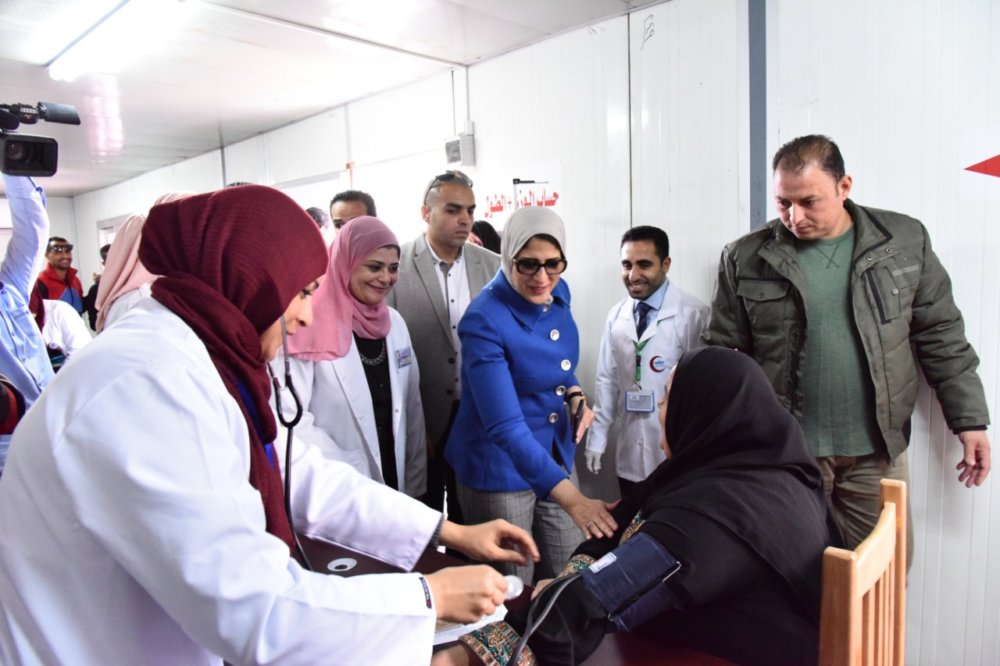 وزيرة الصحة تُطلق "100 مليون صحة" في 11 محافظة من "قناة السويس"