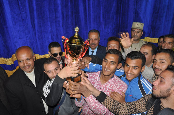 تكريم الفرق الفائزة بدوري شباب المصريين الأحرار لكرة القدم 