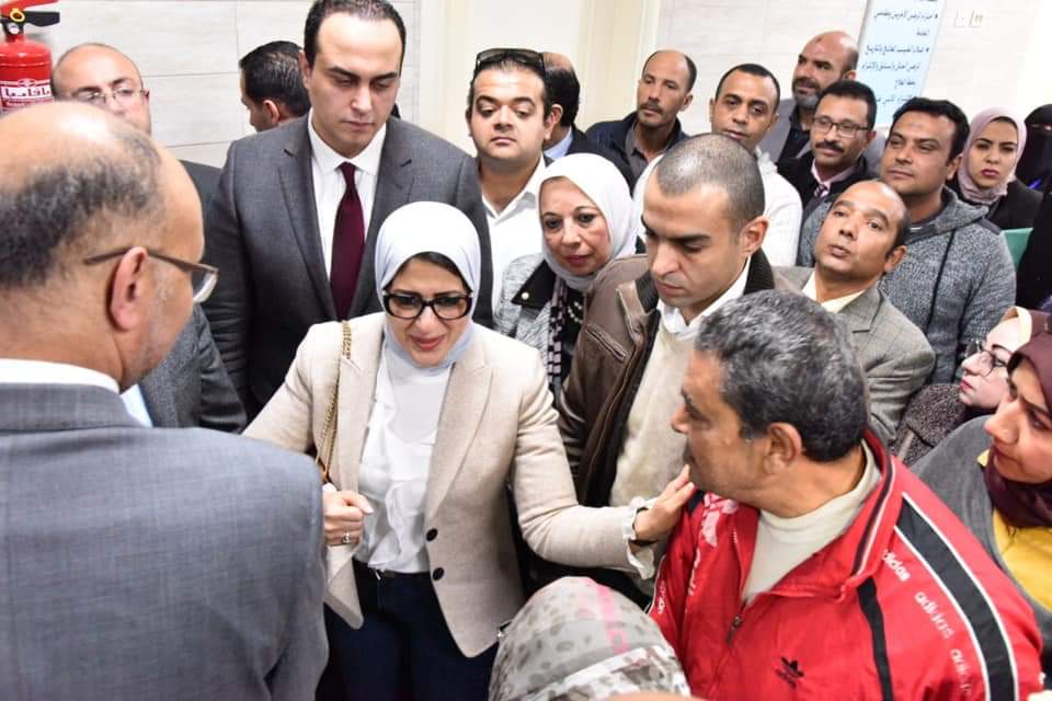وزيرة الصحة تدعوا مواطنو بورسعيد لتسجيل بيناتهم بوحدات طب الأسرة