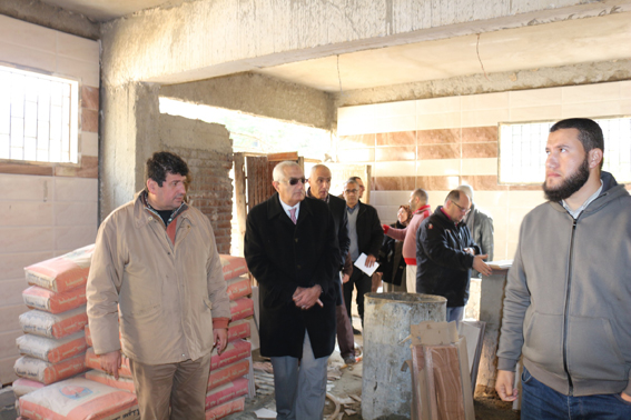 رئيس جامعة المنصورة يتابع أعمال الصيانة والتجديدات بالمدن الجامعية