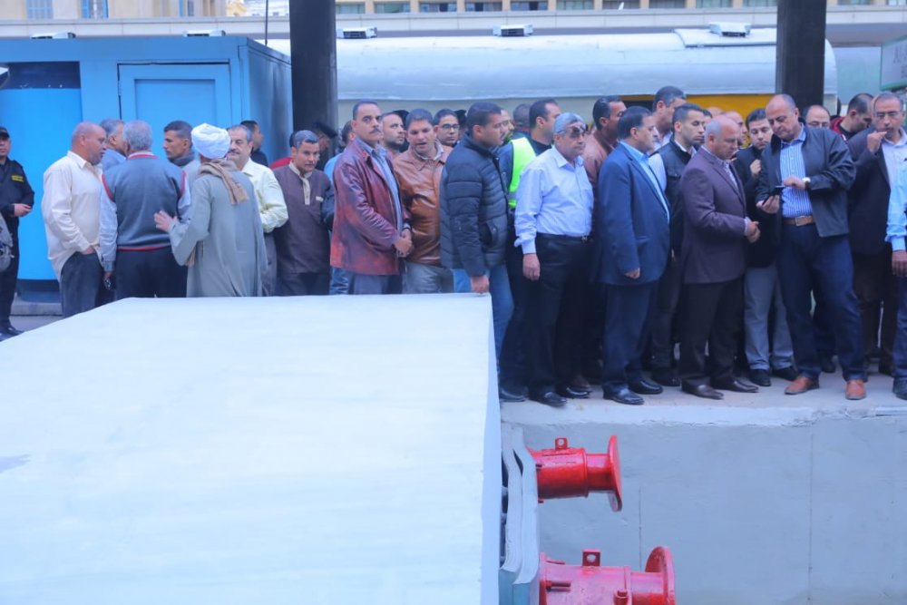 جولة" 6 الصبح " لوزير النقل بمحطة مصر  ومعهد وردان  