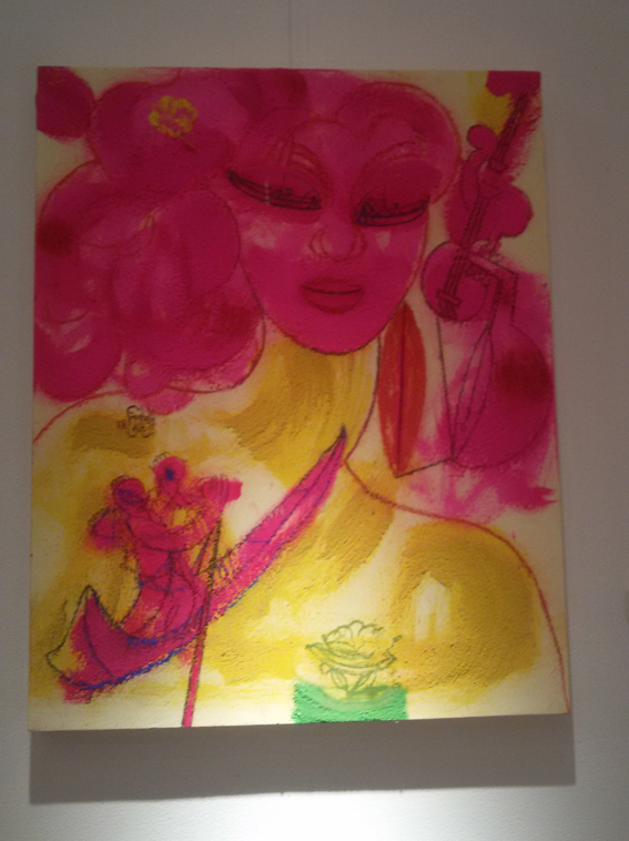 ٣٠ عمل فني يجسد "إيحاءات اللون الوردي" للفنان فرغلي عبد الحفيظ
