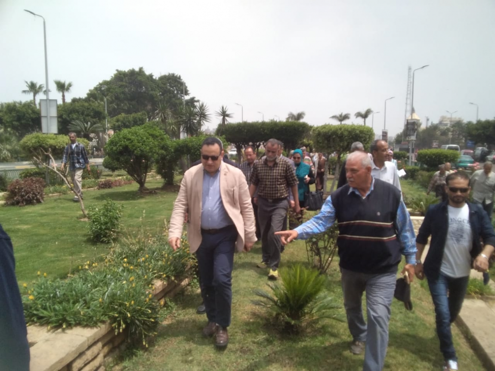 افتتاح "ساعة الزهور" التاريخية بالإسكندرية