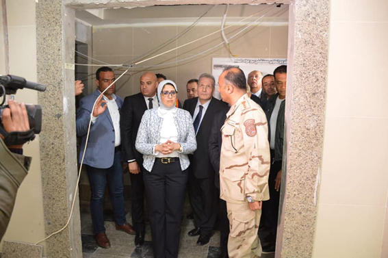 بالصور: "محافظ بورسعيد " تكثيف الجهود لإنهاء الأعمال الإنشائية بمستشفى بورفؤاد بالتوقيتات المحددة 