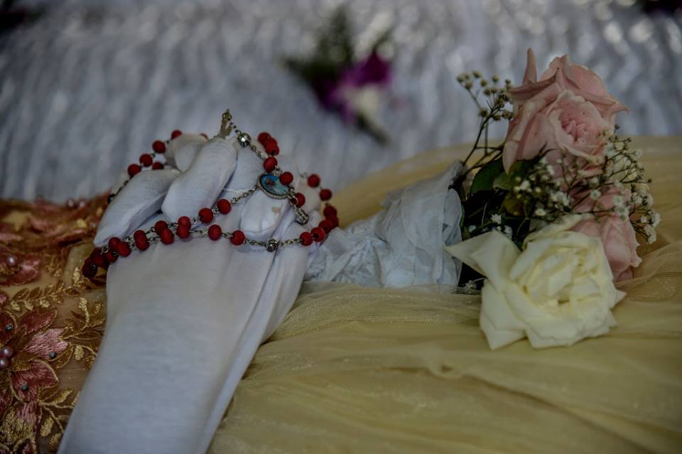 جنازة شهداء حادث سيريلانكا الارهابي في صور