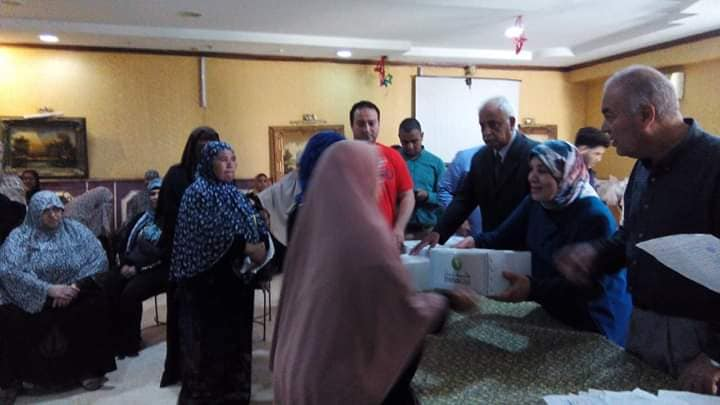 "تضامن الإسكندرية":  توزيع 600 كرتونة مواد غذائية 