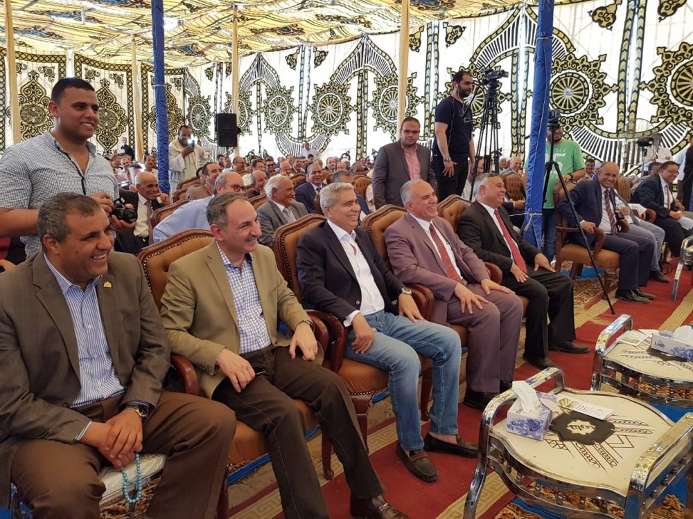 وزير الري ومحافظ المنيا  يفتتحان مؤتمر "روابط مستخدمي المياه "