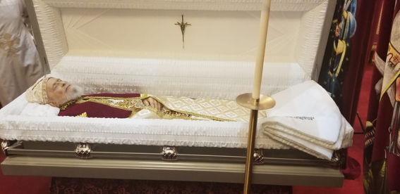  صلاة جناز القمص باسيليوس سدراك بكنيسة مارجرجس بفيلادلفيا -بنسلفانيا