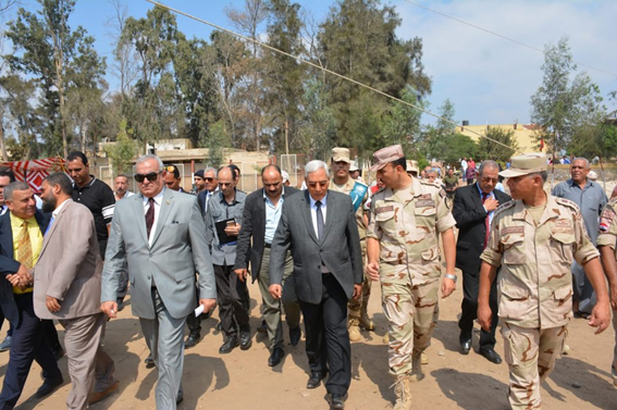 افتتاح مدرسة عرفة عبد المطلب الثانوية الصناعية العسكرية بالدقهلية