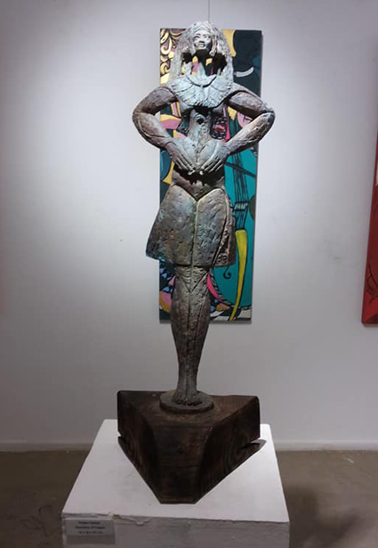 الفنان جرجس الجاولي يجسد المرأة في "بهية"