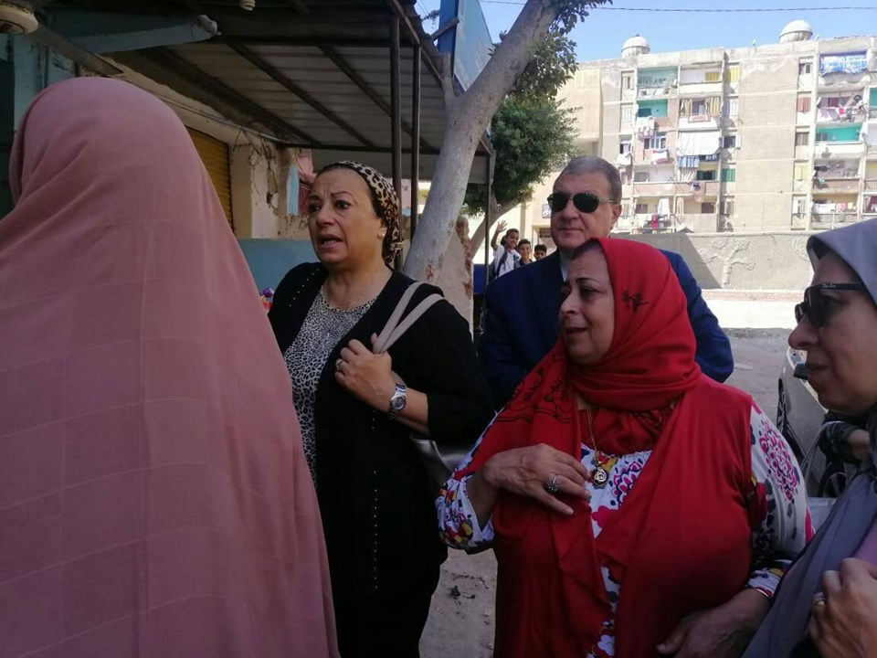 بالصور..اطلاق المرحلة الثالثة لحملة طرق الأبواب للقومي للمرأة بالاسكندرية