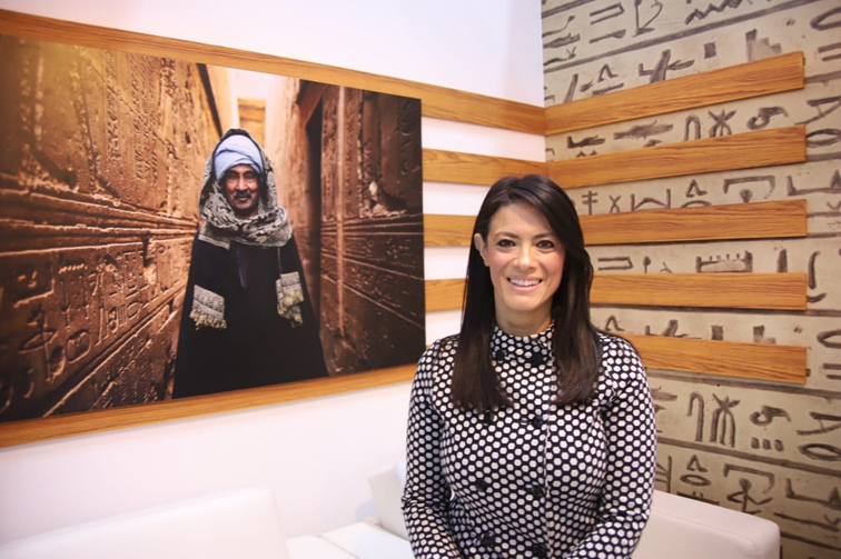 وزيرة السياحة تفتتح الجناح المصري المشارك في معرض اليابان 