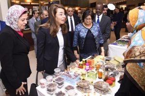 وزيرة التضامن تشارك في الاحتفال بيوم الشباب الافريقي بالهلال الأحمر المصري