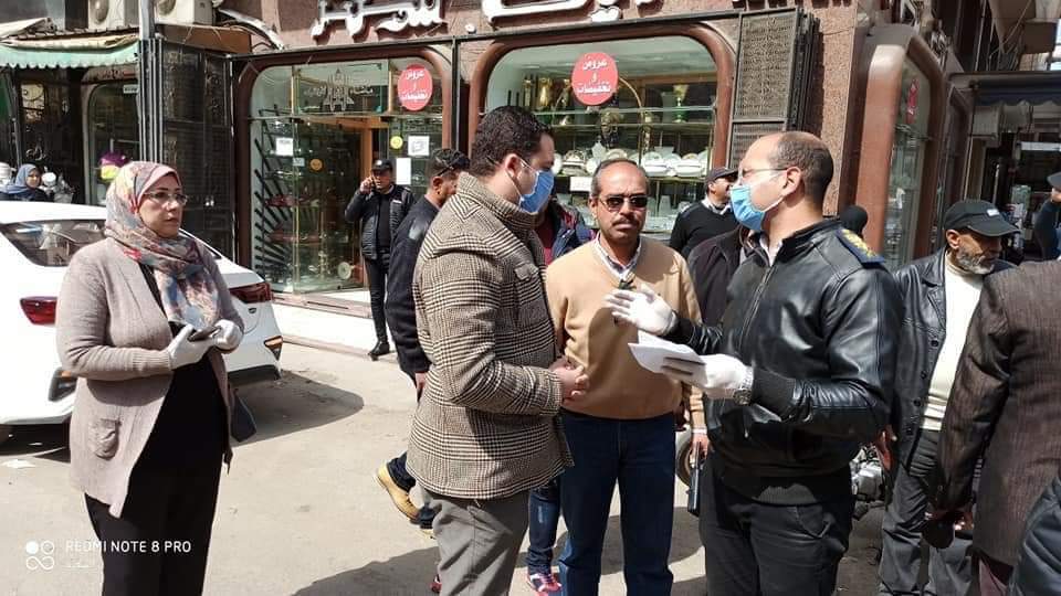 نائب محافظ بورسعيد يقود حملة مكبرة لإزالة الإشغالات بحي الشرق