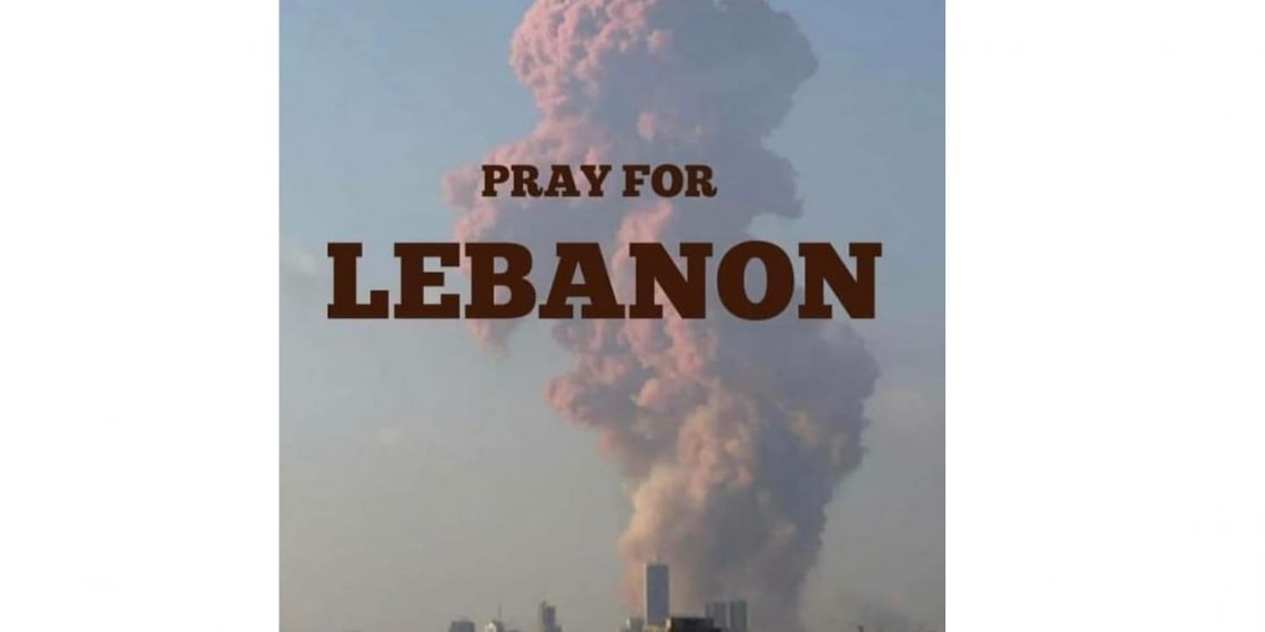 الكنيسة القبطية بأستراليا تتقدم بالتعازي فى ضحايا انفجارات بيروت