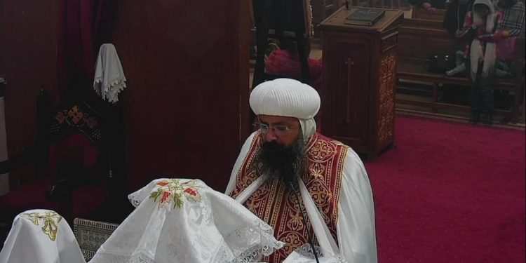 الأنبا زوسيما يحتفل بلقان وقداس عيد الغطاس المجيد بكرمة الرسل