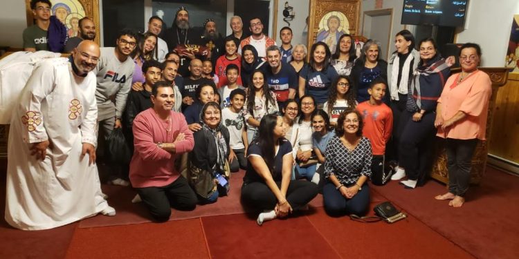 الأنبا بولس وشعب إيبارشية شرق كندا: الاحتفال بعيد القديس العظيم الأنبا موسى الأسود